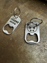 TRAKAS dspm Dog Tag Bottle Opener / Keychain