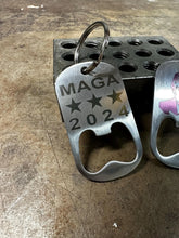 Maga Dog Tag Bottle Opener / Keychain